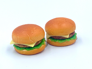 Cheese Burger Keychain